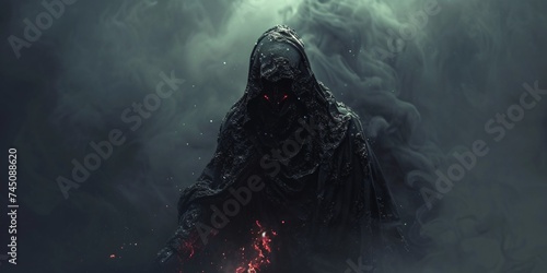 Winter's Wrath A Grim Reaper's Reign Generative AI © Satyam