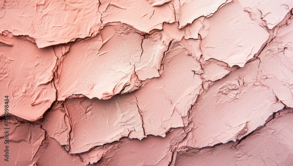 Naklejka premium Close up creamy pink and tan texture background