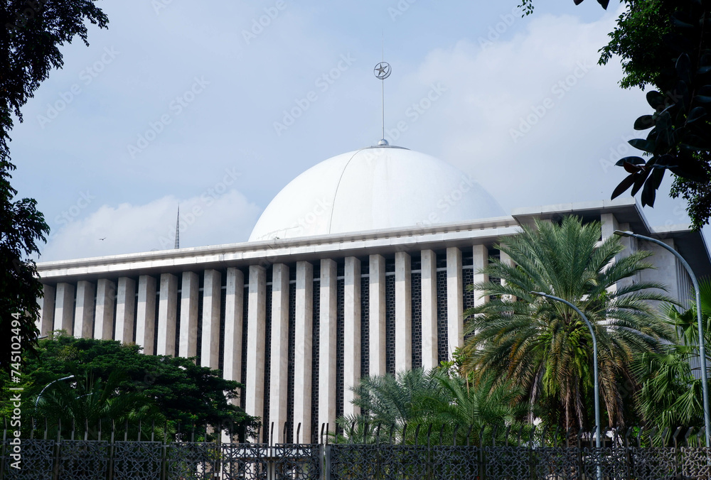 Istiqlal Mosque or Masjid Istiqlal  is the largest mosque in Southeast Asia and the sixth largest mosque in the world in terms of worshipper capacity