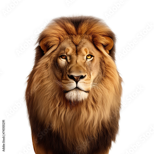  lion panthera leo isolated on transparent background © Sabbir Dzns