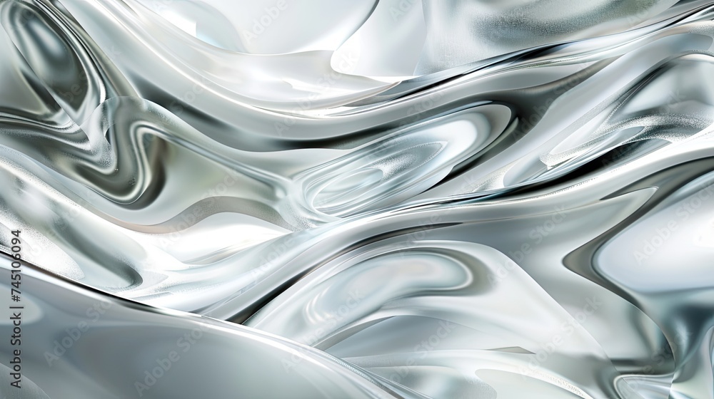 Obraz premium Sleek modern glass texture with reflections and transparency