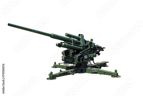 antiaircraft cannon transparent