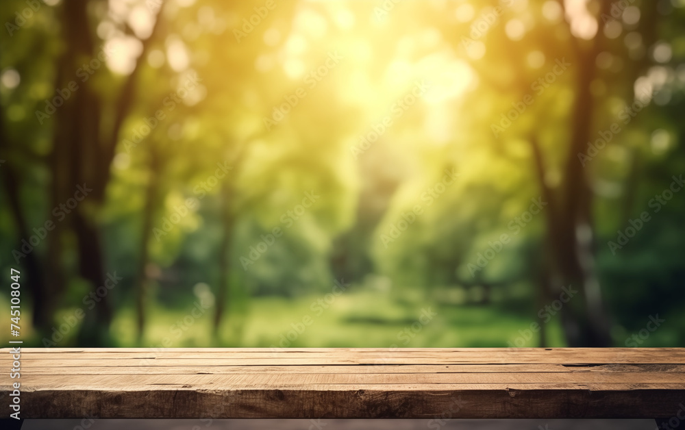 Product display stand with spring forest background,created with Generative AI tecnology. Product display stand with spring forest background,created with Generative AI tecnology.