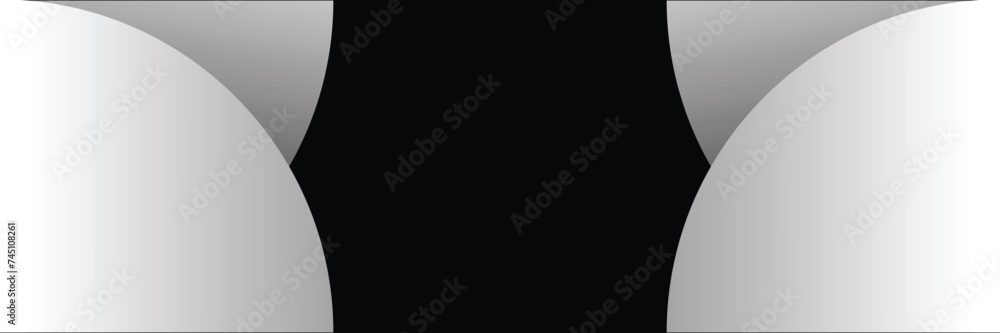 Vector black and white abstract wave modern background Vector black and white abstract wave modern background