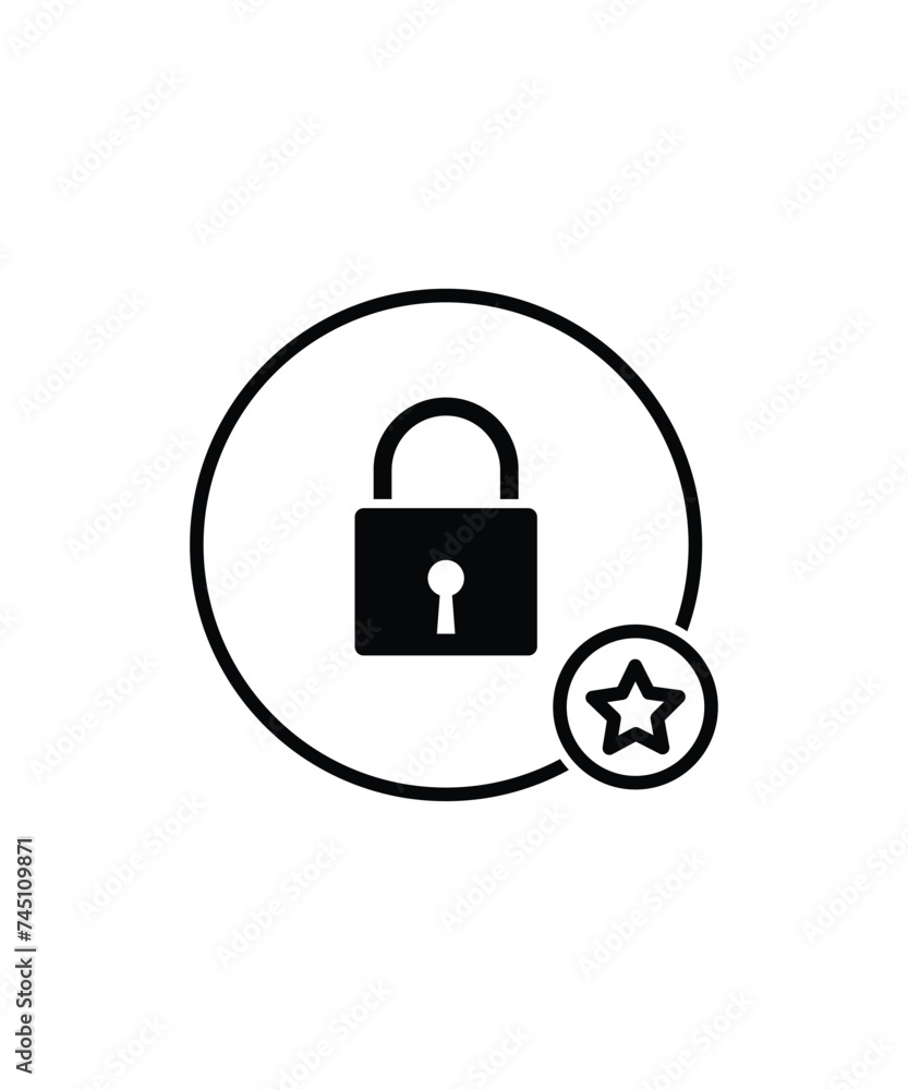 lock icon, vector best flat icon. lock icon, vector best flat icon.
