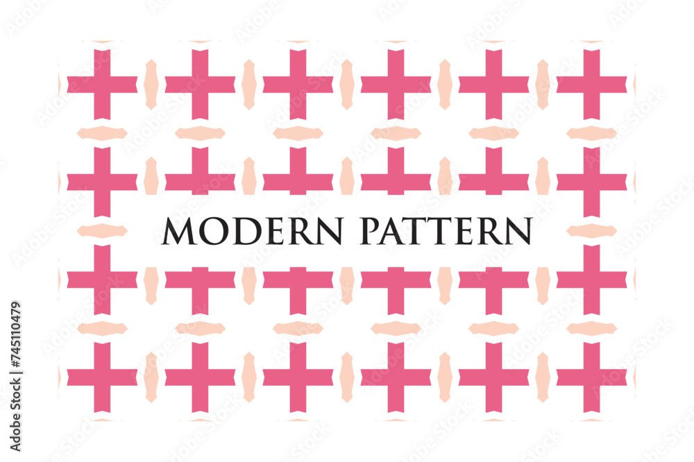 Obraz premium Seamless Organic Lines Patterns