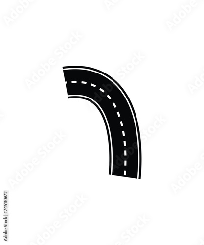 road icon, vector best flat icon.