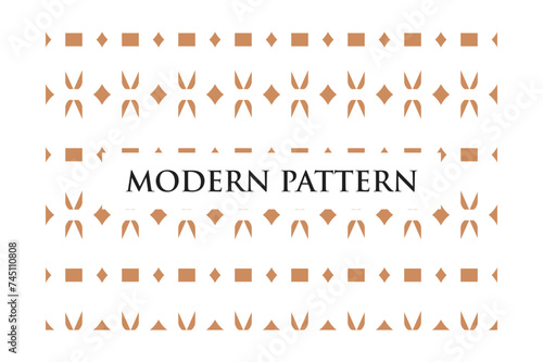 Seamless modern pattern background