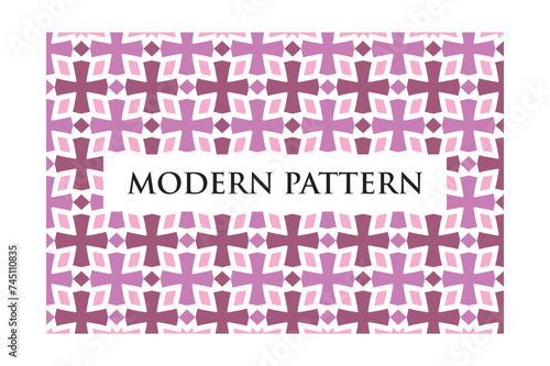 Seamless modern pattern background