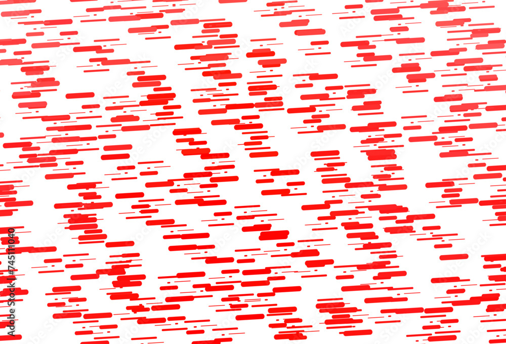 Light Red vector layout with flat lines.