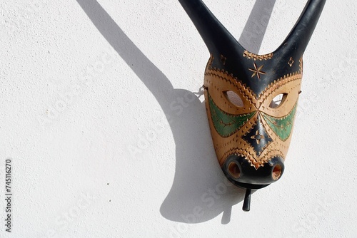 maschera tradizionale di Ottana photo