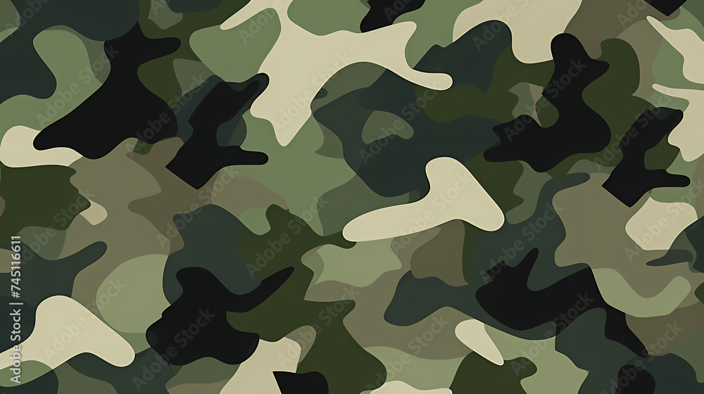 Camouflage seamless pattern Camouflage seamless pattern