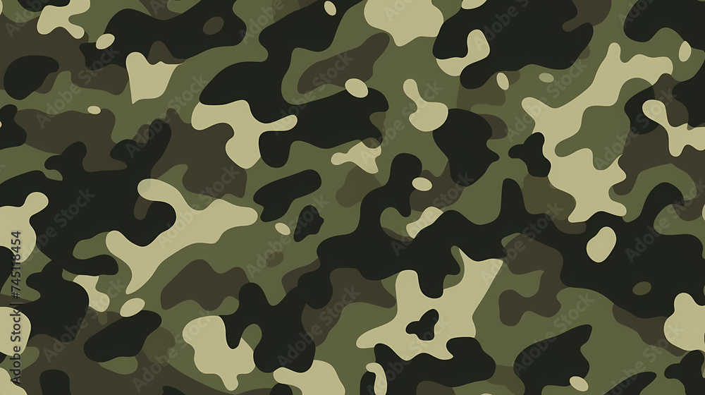 Camouflage seamless pattern Camouflage seamless pattern