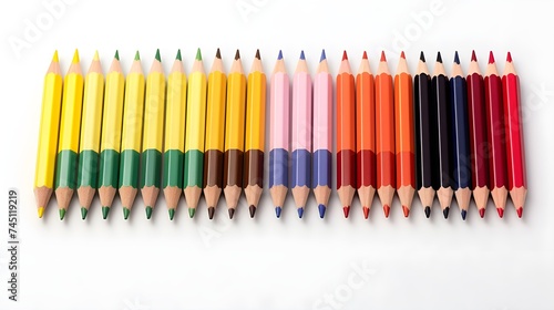 Pencils and erasers, a classic and essential display