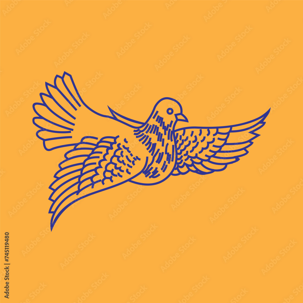 Fototapeta premium illustration of a fish