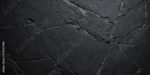 dark black rough old concrete grunge background texture tillable rustic charcoal grey slate rock face design