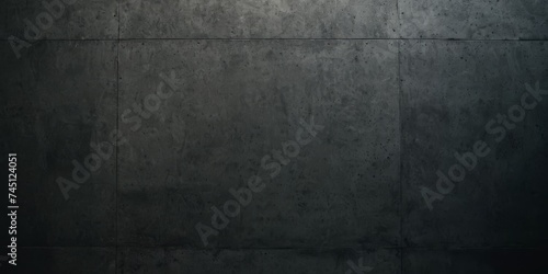 dark black rough old concrete grunge background texture tillable rustic charcoal grey slate rock face design photo