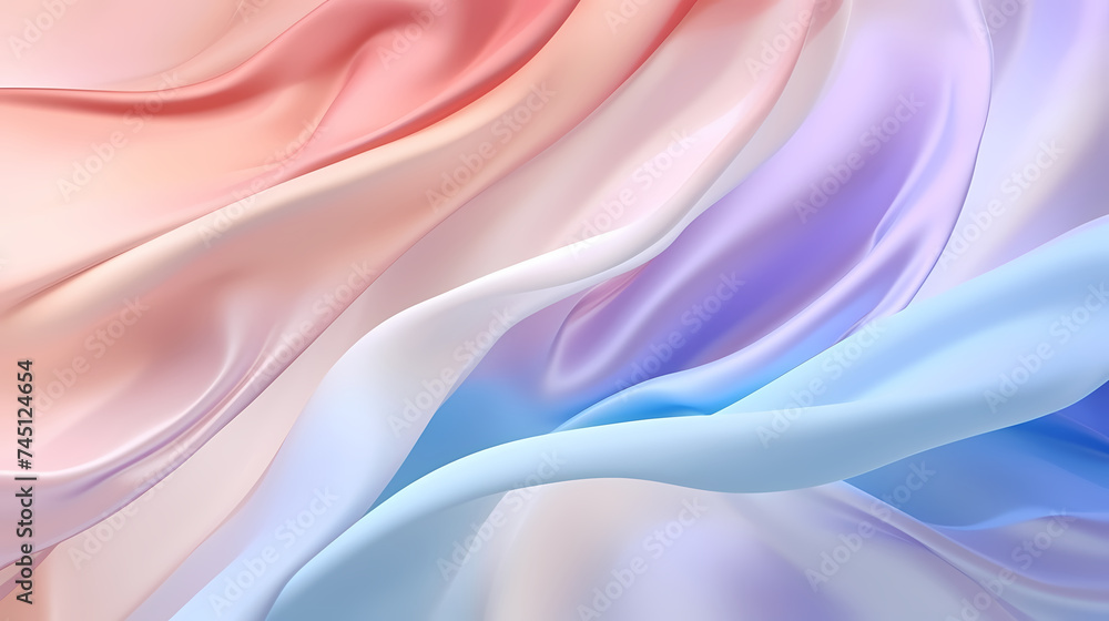 Flowing soft silk fabric Flowing soft silk fabric