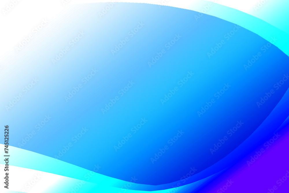 Beautiful blue purple gradient background and curve.