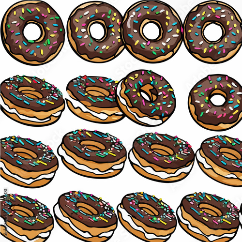 Fondo de pantalla de donuts