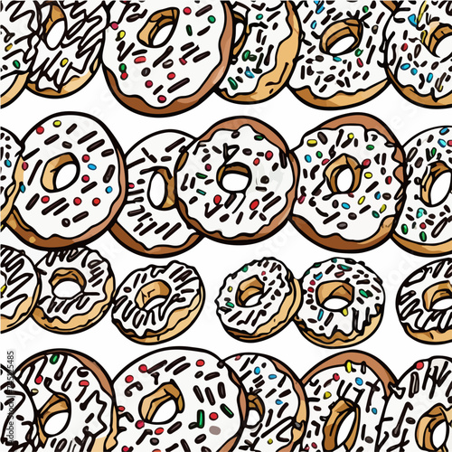 Fondo de pantalla de donuts