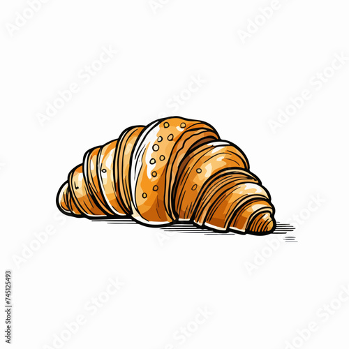 Un croissant