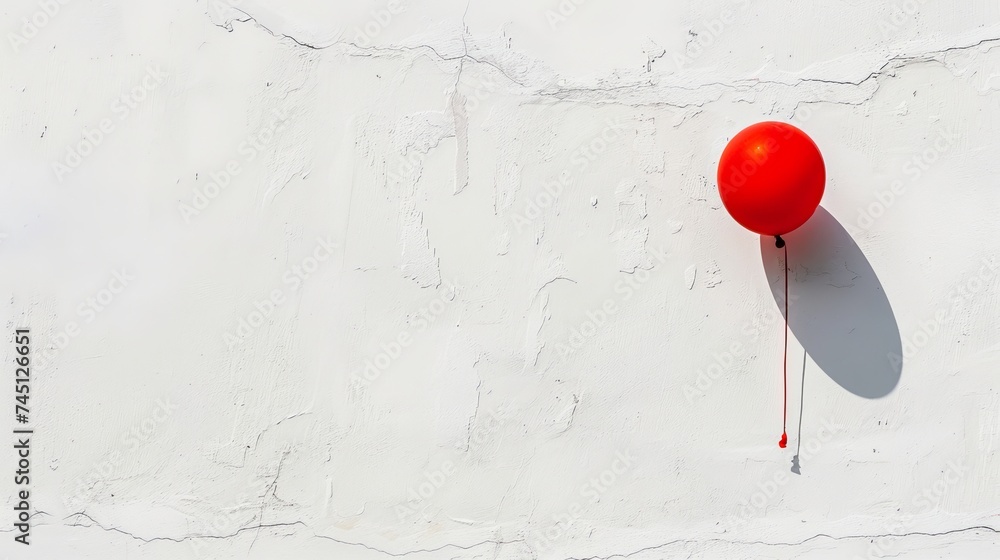 A red balloon against a solid white background, suitable for overlaying custom messages or designs.
A red balloon against a solid white background, suitable for overlaying custom messages or designs.
