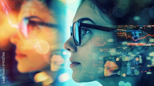 Wallpaper Mural Face of Office Workers for Human Resource Design Torontodigital.ca