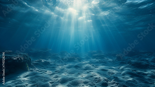 Underwater Sea, generative ai © Chaman
