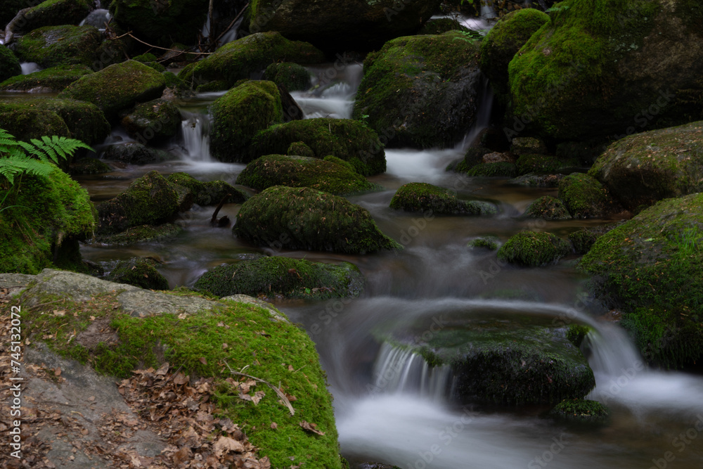 Kleiner Wasserfall im Schwarzwald Kleiner Wasserfall im Schwarzwald