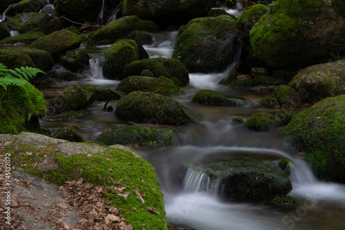 Kleiner Wasserfall im Schwarzwald