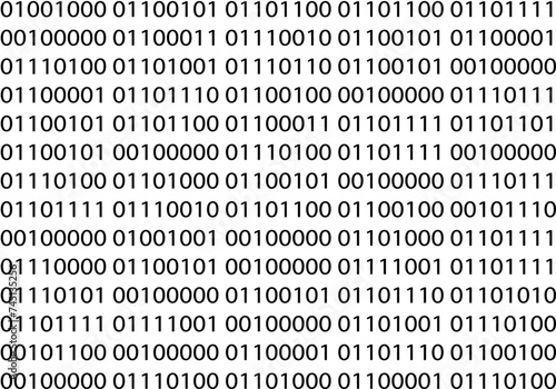 Fondo de lenguajes binarios de números 0 y 1. 