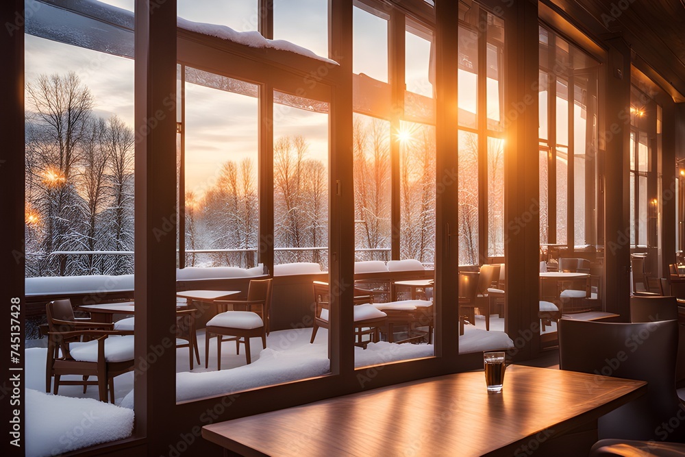 Fototapeta premium European cafes