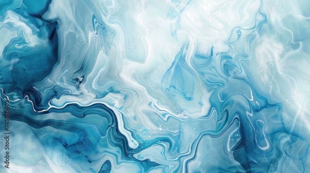 Abstract background of marble slab with wavy lines of various blue shades for ceramic digital wall tiles Abstract background of marble slab with wavy lines of various blue shades for ceramic digital wall tiles