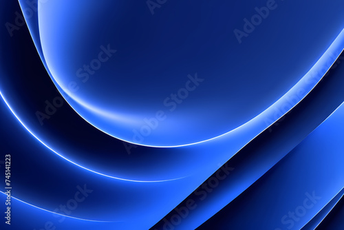 Abstract background with fluid gradient. 3d illustration of design blue colorful 3d design inspired waves.
