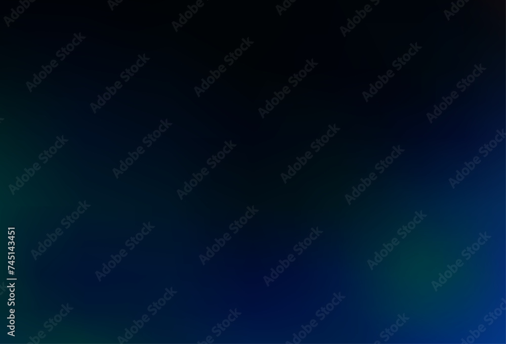 Dark BLUE vector abstract blurred pattern.