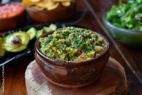 a bowl of fresh guacamole (3)