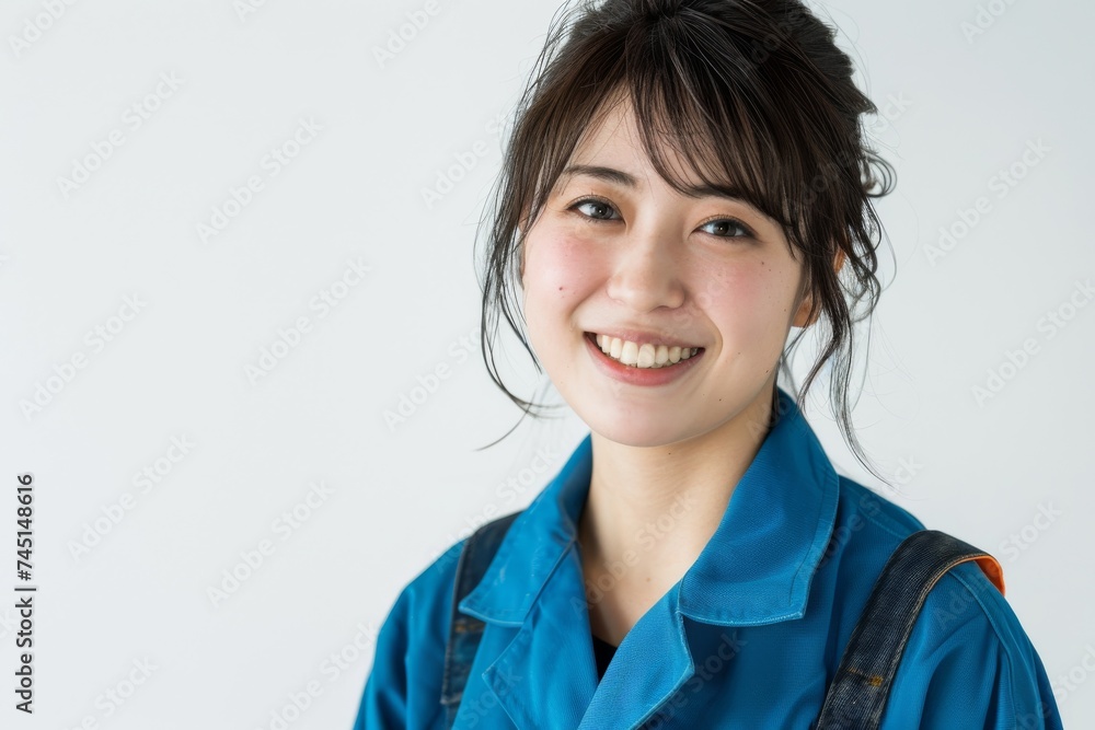 a friendly plumber girl exudes professionalism and warmth while proudly displaying her equipment, ensuring top-quality service and customer satisfaction. Generative AI. a friendly plumber girl exudes professionalism and warmth while proudly displaying her equipment, ensuring top-quality service and customer satisfaction. Generative AI.