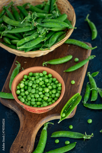 Green Fresh Peas photo
