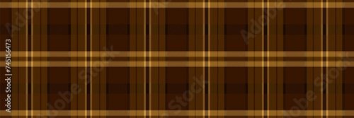 Infant texture tartan textile, poncho vector fabric plaid. Revival check background pattern seamless in dark and orange colors.
