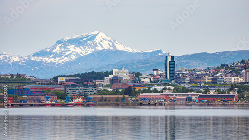 City view of Narvik, Norway