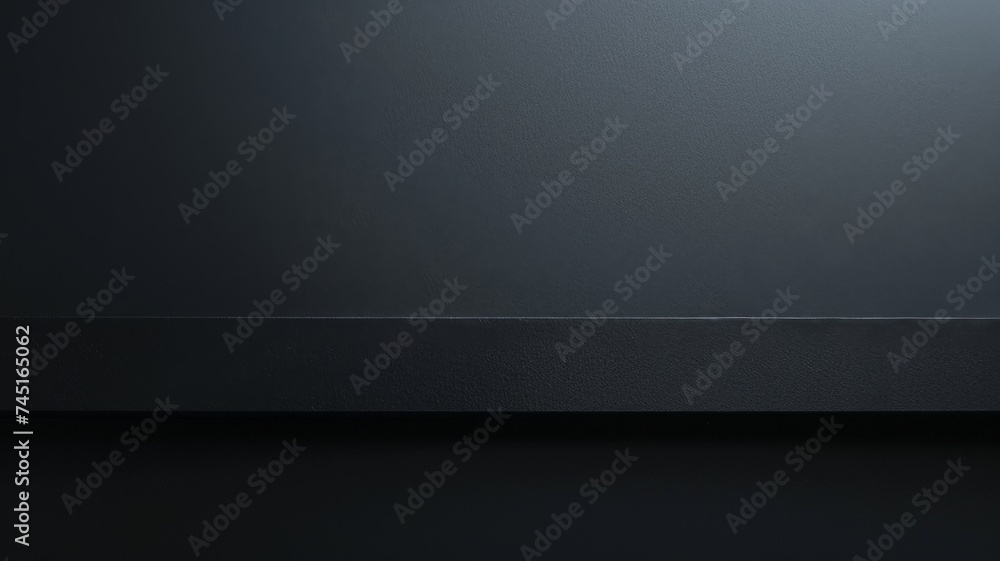 Abstract dark gradient background with a subtle spotlight effect and a smooth transition from black to gray.