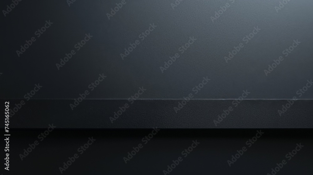 Abstract dark gradient background with a subtle spotlight effect and a ...