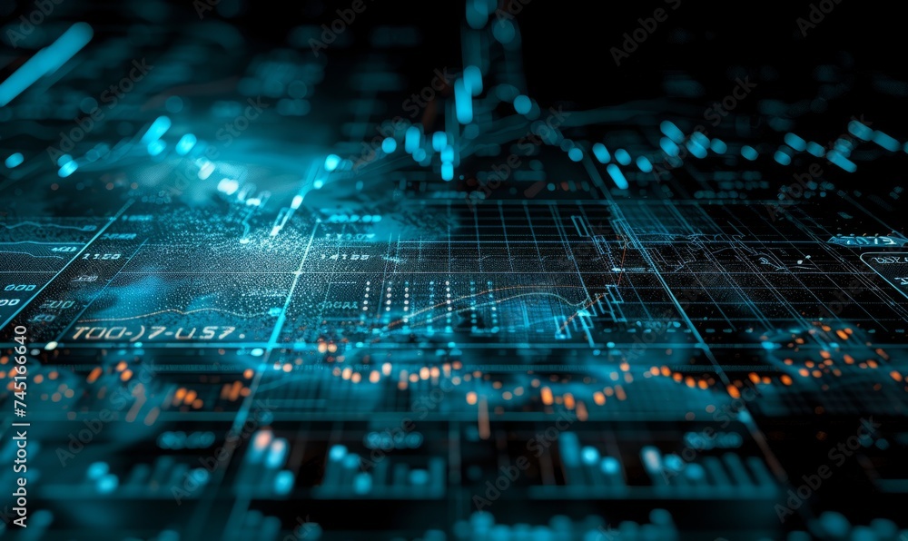 Stock technology background Stock technology background