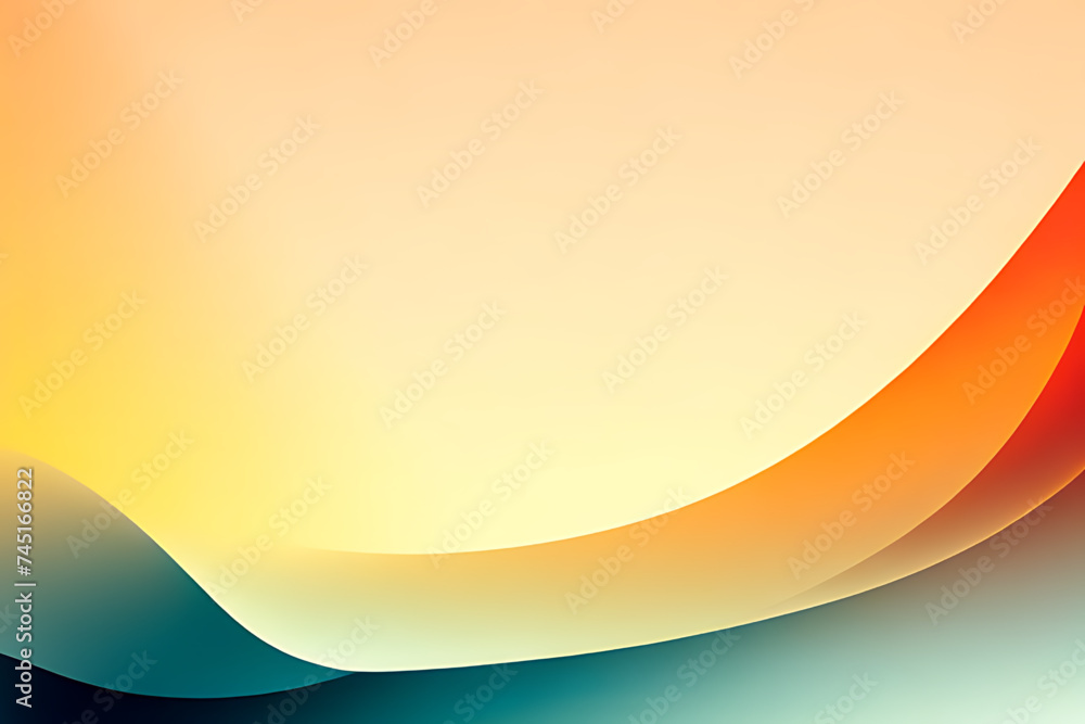 Abstract background with fluid gradient. 3d illustration of design orange colorful 3d design inspired waves. Abstract background with fluid gradient. 3d illustration of design orange colorful 3d design inspired waves.