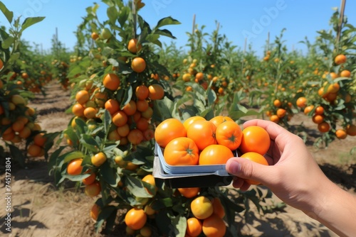 Mobile app linking farmers   consumers for fresh produce, supporting sustainable agriculture.