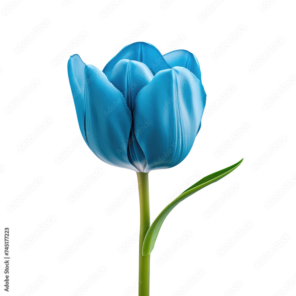 Beautiful tulip flower isolated on white Beautiful tulip flower isolated on white