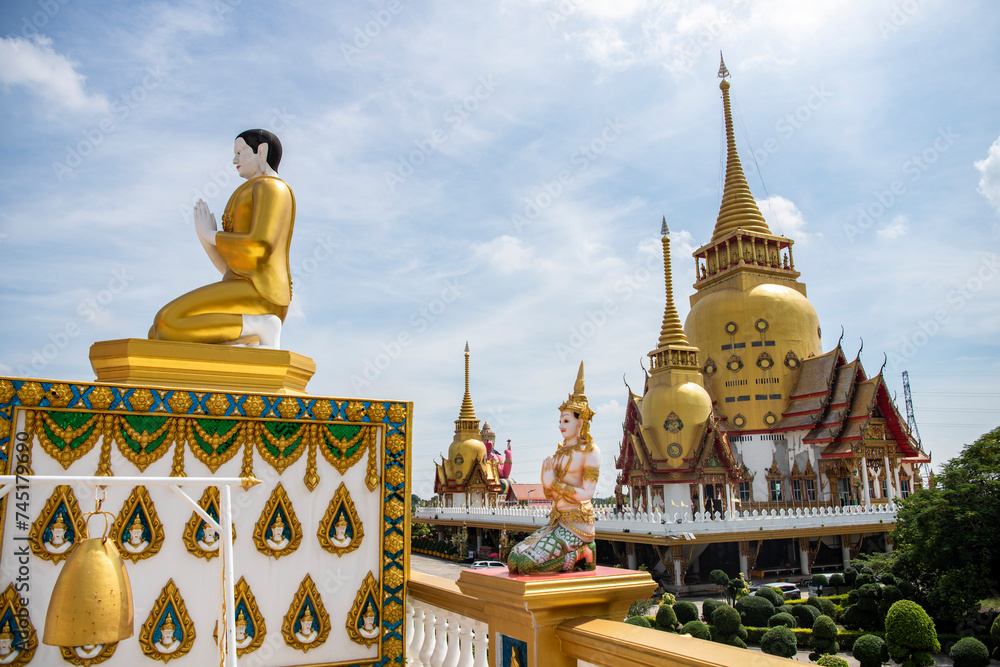 Naklejka premium THAILAND CHACHOENGSAO WAT PHRONG AKAT