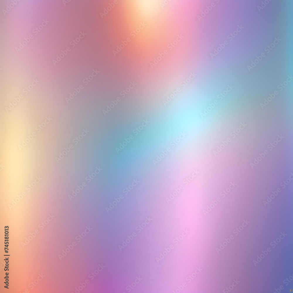 abstract colorful holographic  background with bokeh