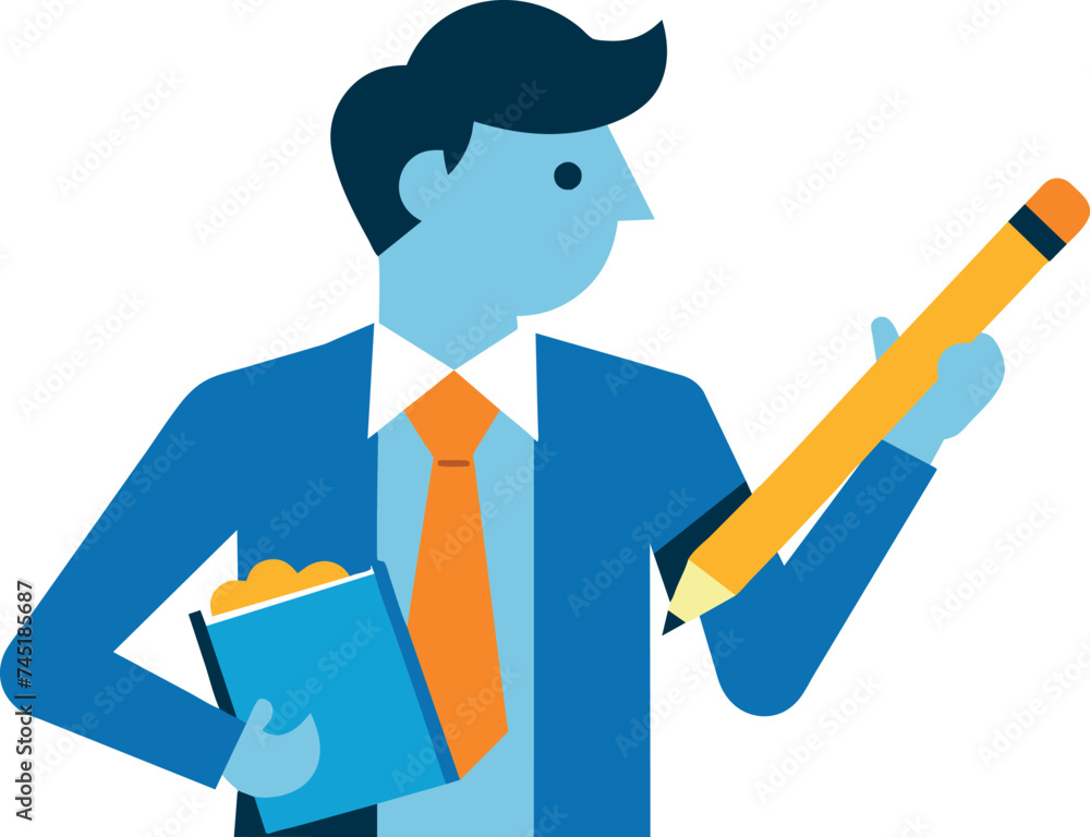 Write a note or a message on a notebook page, draft a memo or lesson, gather material for a journal or article idea, or draw a picture of a businessman with a pencil and paper. Write a note or a message on a notebook page, draft a memo or lesson, gather material for a journal or article idea, or draw a picture of a businessman with a pencil and paper.